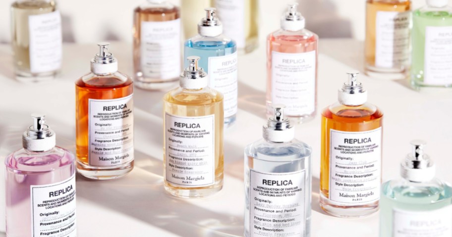 Maison Margiela fragrance bottles