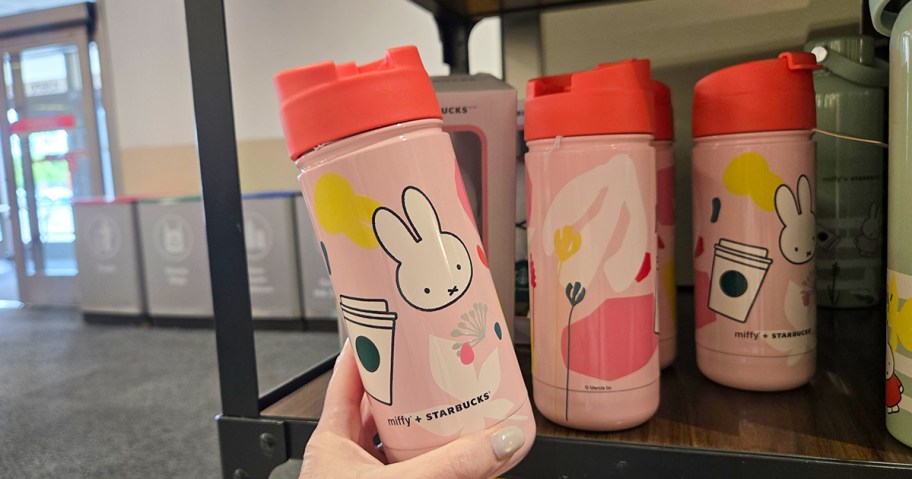 Miffy Starbucks Collection 18oz Stainless Steel Tumbler