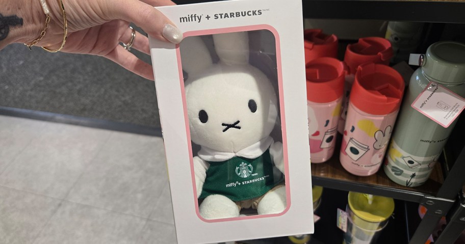 Starbucks Miffy Plush Toy with Apron