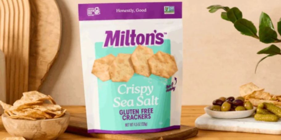 FREE Milton’s Gluten Free Crackers After Walmart Cash