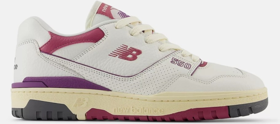 white red and purple womens sneaker