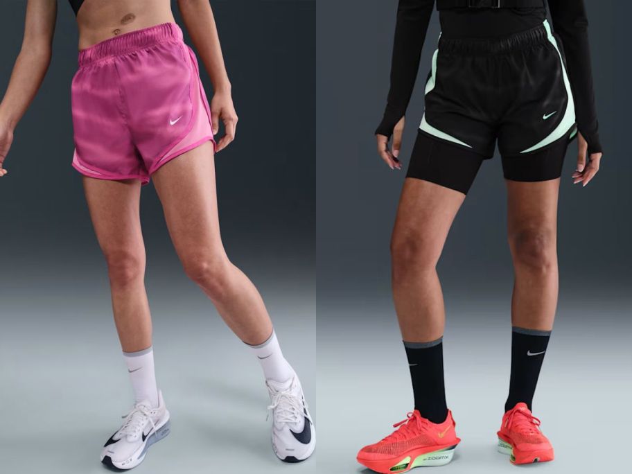 Stock images of womens nike running shorts