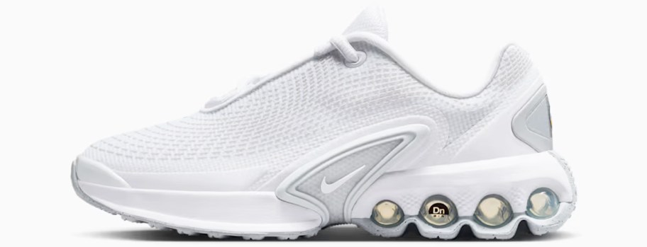 white nike air max shoe