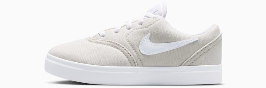 canvas nike skate shoe