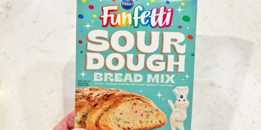 GO! Pillsbury Funfetti Sourdough Mix Available Now (Only 1,003 Available!)