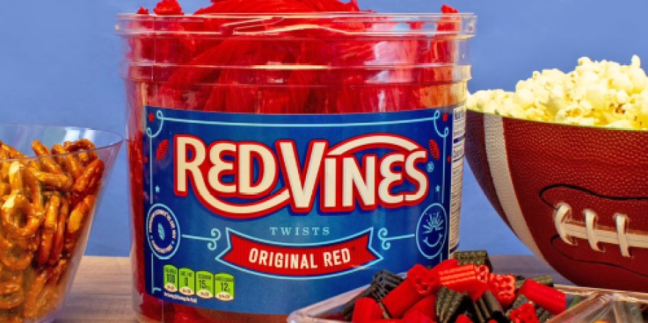 Red Vines Licorice Candy Jar Only $9.61 Shipped on Amazon