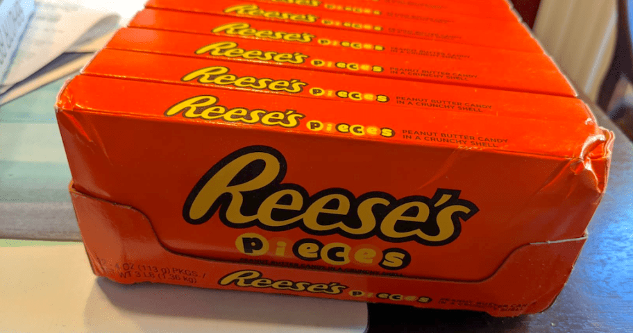Reese’s Pieces Candy Boxes 12-Pack Only $9.60 Shipped on Amazon