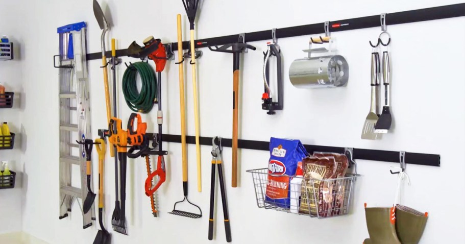 Rubbermaid FastTrack Garage Storage System Just $24.99 Shipped on Lowes.com (Reg. $50)