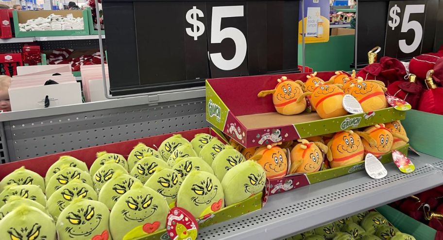 Squishmallows Official Plush grinch and max plush