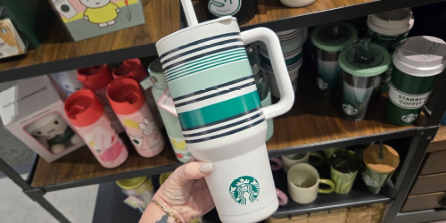 We Spotted NEW Starbucks Reusable Cups