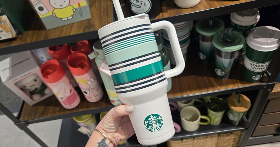 We Spotted NEW Starbucks Reusable Cups
