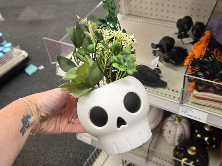 Moni Faux Skeleton Planter from target's Bullseye Section