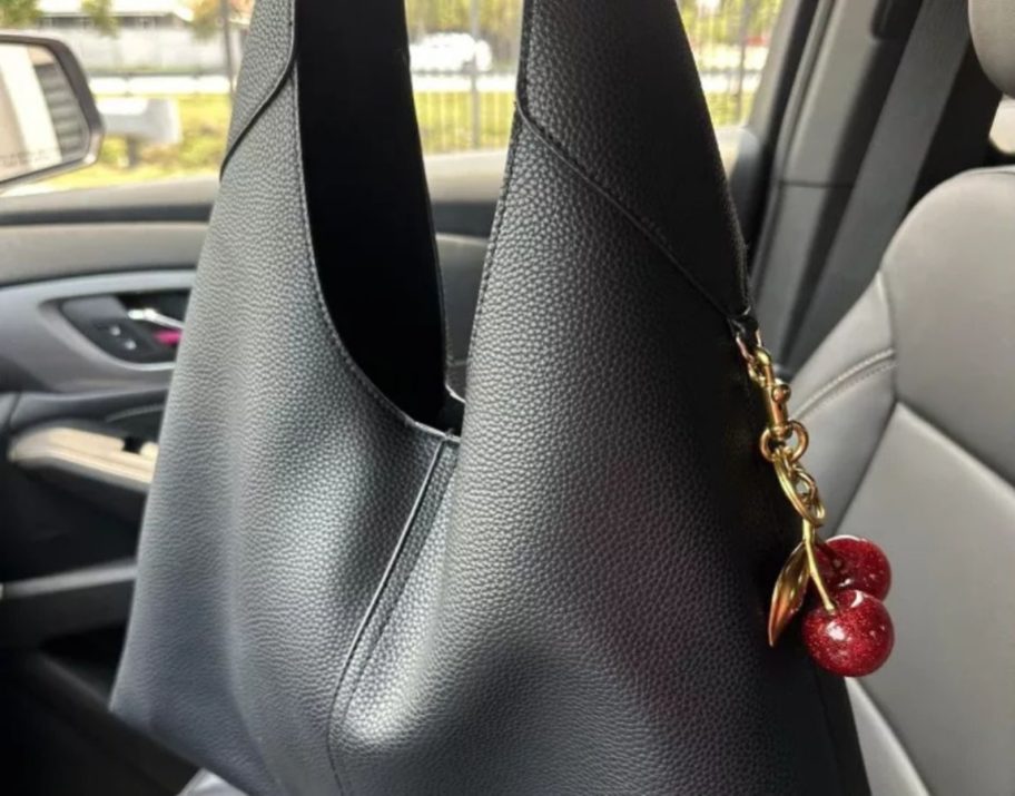 A black Universal Thread Oversized Slouchy Shoulder Bag