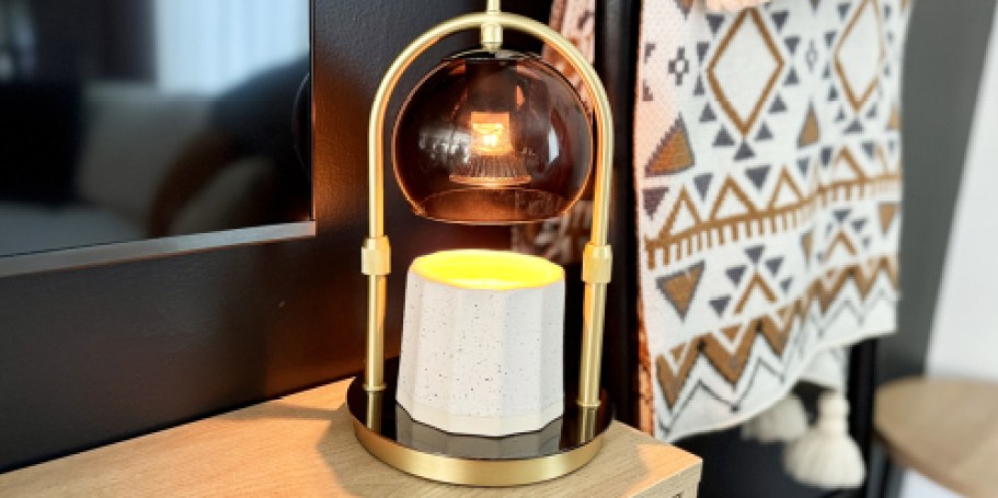 Chic Candle Warmer Lamp Just $30 on Target.com (Doubles As Pretty Decor!)