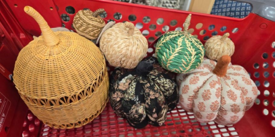 NEW Threshold Pumpkin Decor on Target.com (From $5!)