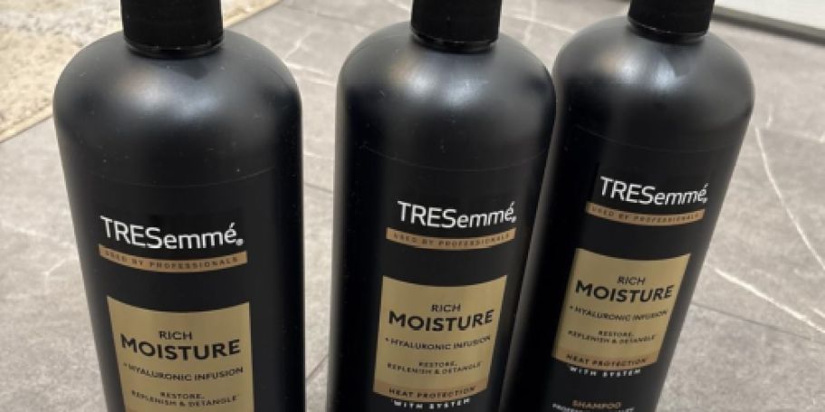 TRESemmé Shampoo 3-Pack Just $9 Shipped on Amazon (Reg. $18)