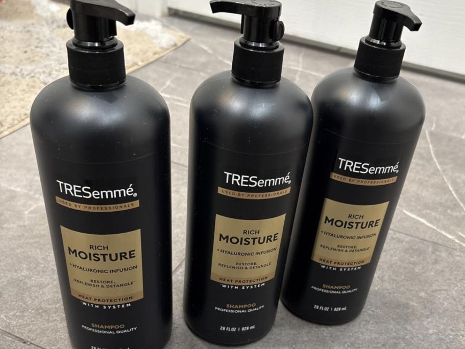 TRESemmé 28oz Shampoo 3-Pack Just $9 Shipped on Amazon (Reg. $18)