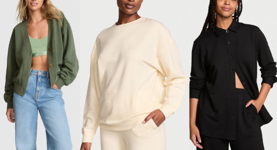 Victoria's secret and pink fleece 2