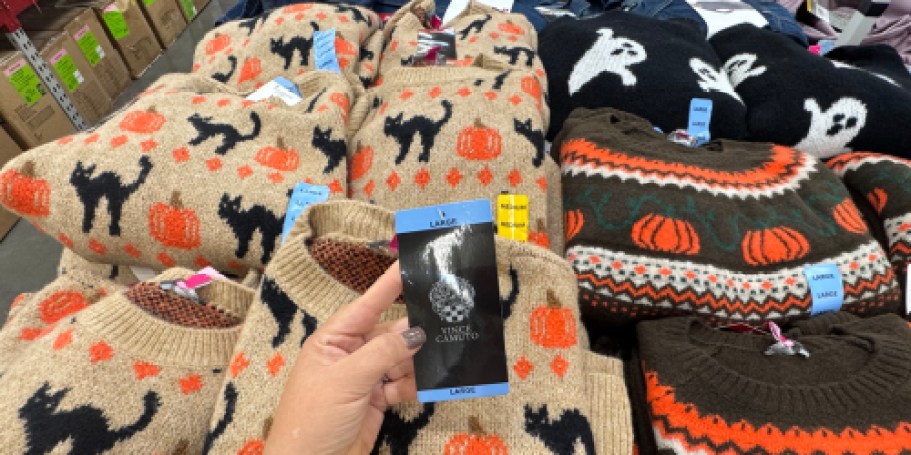 Vince Camuto Fall & Halloween Sweaters Just $19.97 at Sam’s Club
