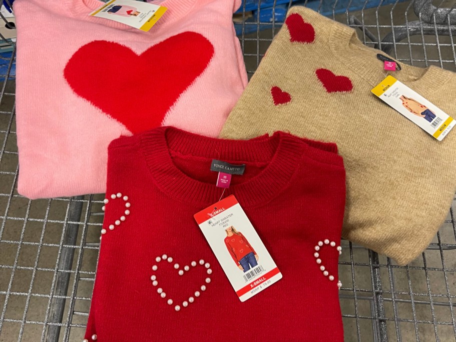 Vince Camuto Valentine’s Day & St. Patrick’s Day Sweaters Just $19.98 at Sam’s Club