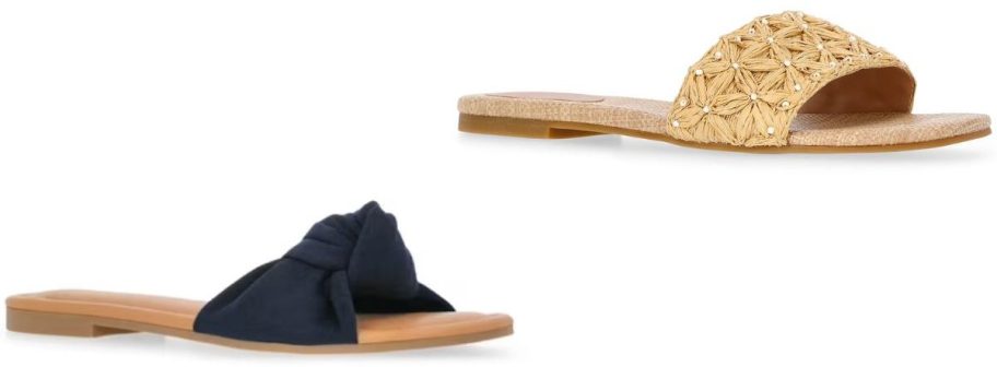 stock images of two walmart sandals