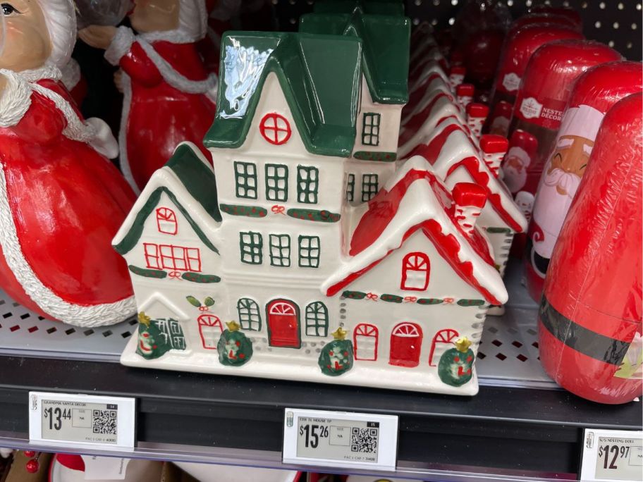 Holiday 8” Ceramic Christmas Village