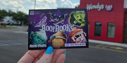 Wendy’s $1 Halloween Boo Books Are Back = 5 Free Jr. Frosty Coupons + Kids Meal Just $1.99