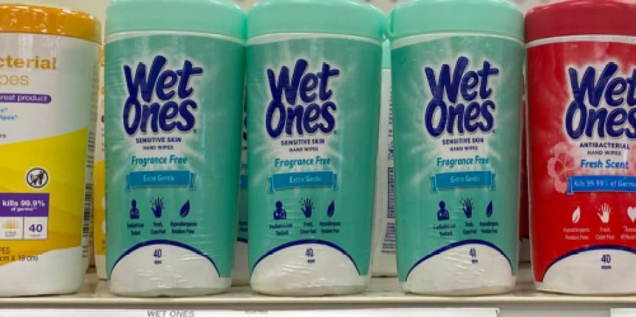 Wet Ones Hand Wipes 40-Count Just $2.46 Shipped on Amazon