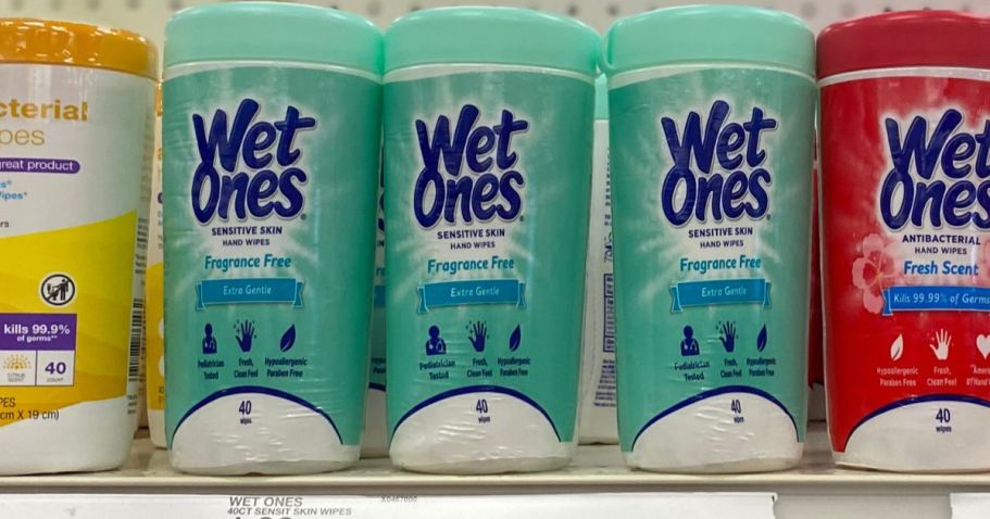 Wet Ones Hand Wipes 40-Count Just $1.97 Shipped on Amazon