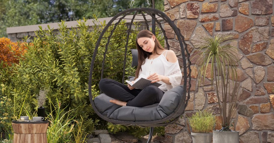 Wicker Egg Chair Only $114 Shipped on Walmart.com