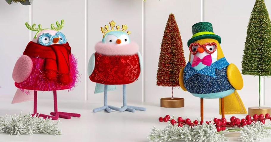 Target Christmas Birds Only $3