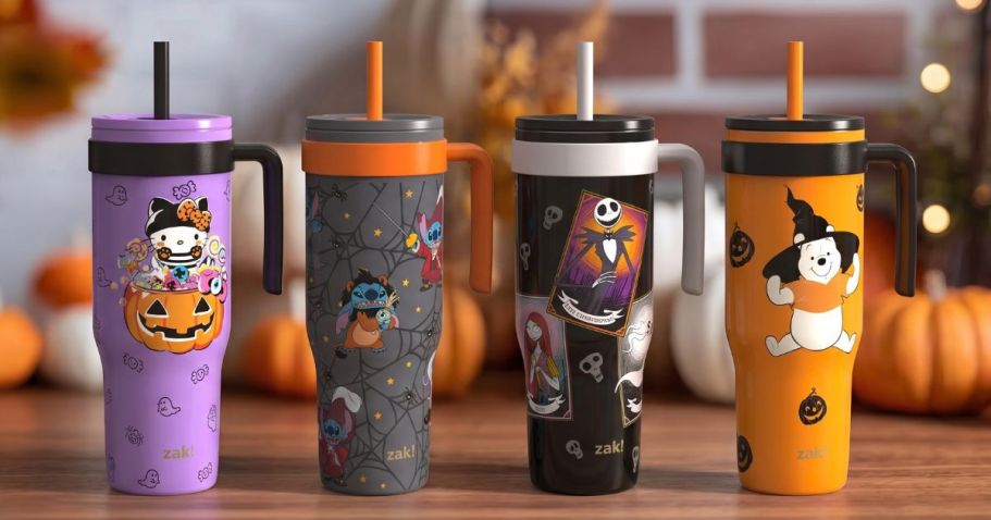 New Zak Halloween Character Tumblers Just $14.97 on Walmart.com