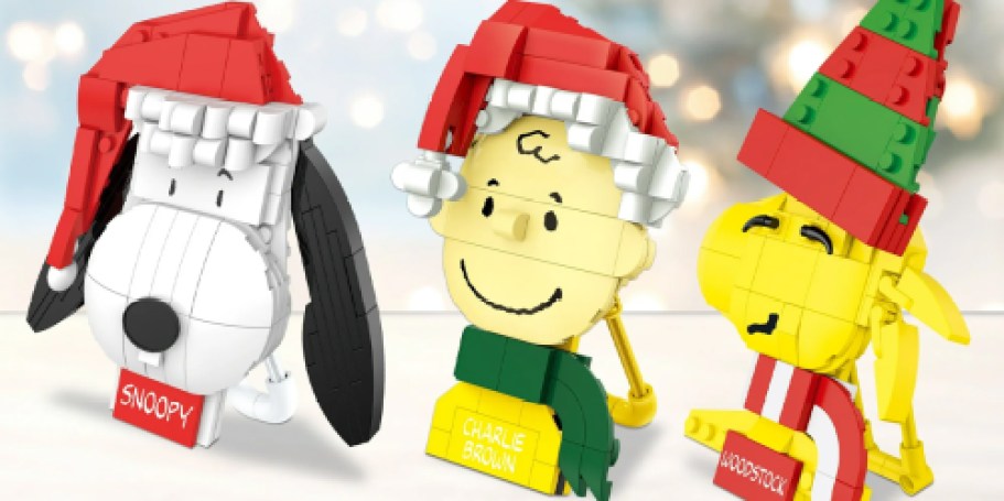 Brickcraft Peanuts Christmas Building Sets Just $9.97 on Walmart.com