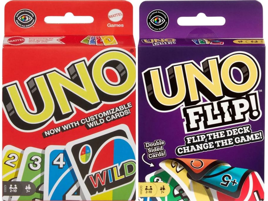 uno and UNO Flip Card Game