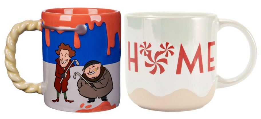 home alone mug and home peppermint mug