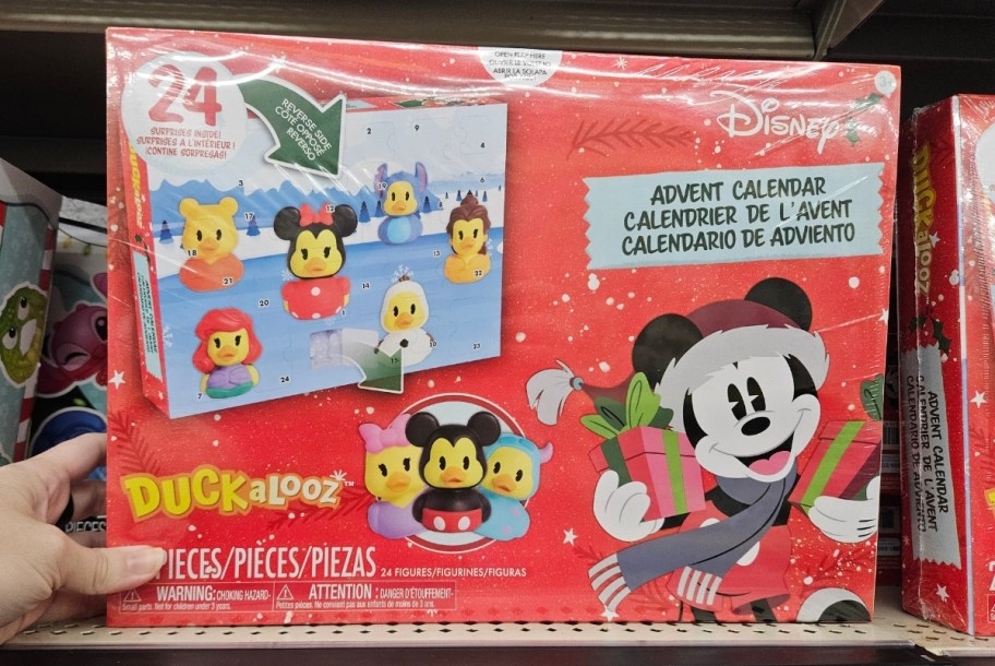 duckalooz advent calendar on a store shelf