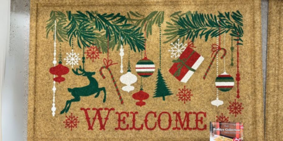 NEW Christmas Doormats Only $9.99 at Costco