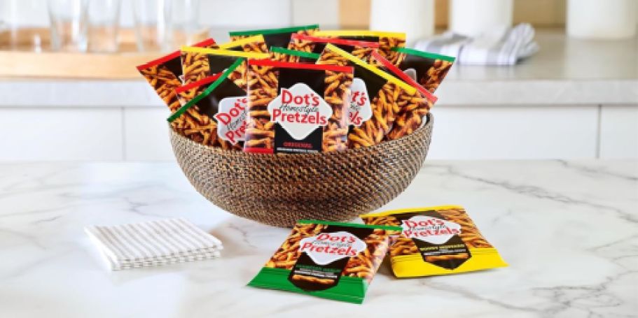Dot’s Pretzels 18-Count Variety Pack Just $8 Shipped on Amazon
