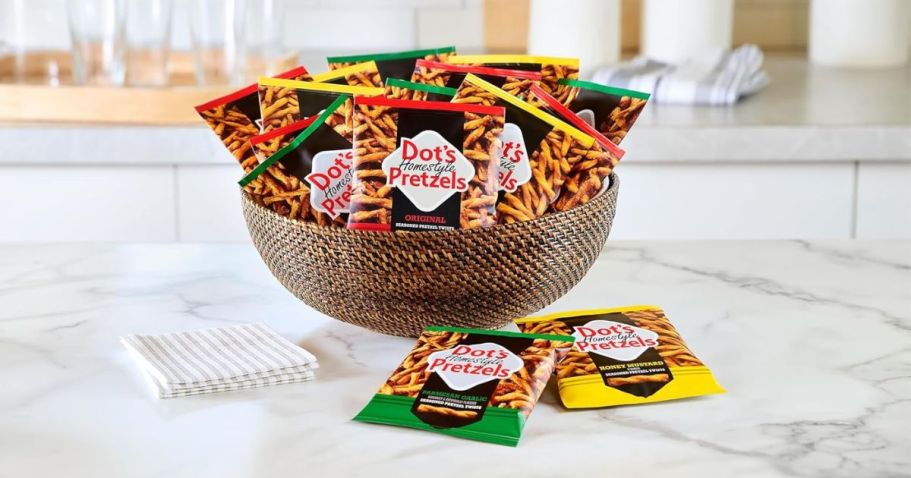 Dot’s Pretzels 18-Count Variety Pack Only $7.48 Shipped on Amazon