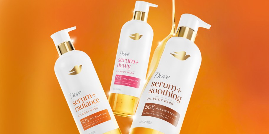 New Dove Oil Body Wash Only $9.97 After Walmart Cash