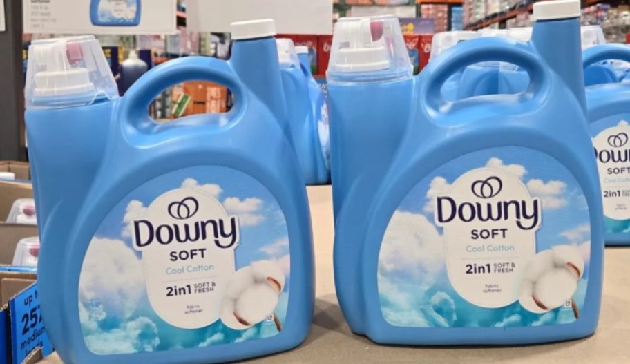 2 downy fabric softners