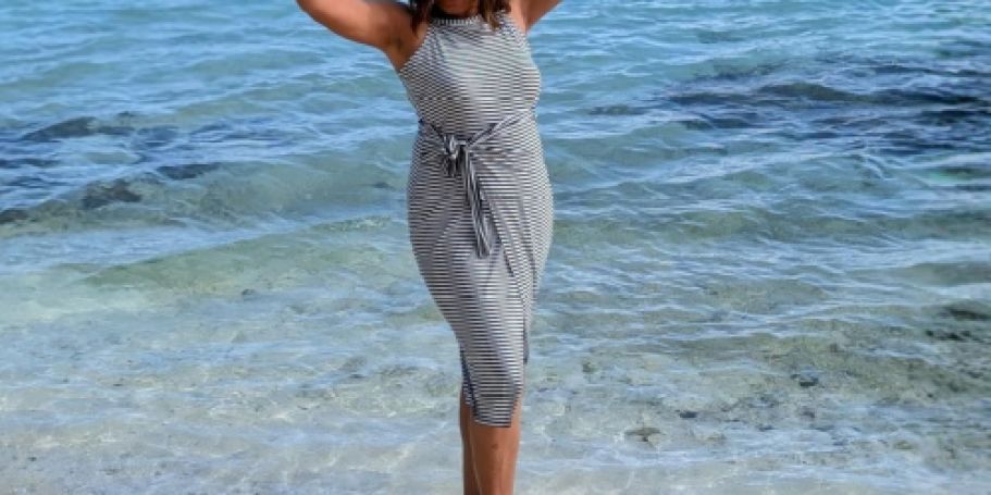 Up to 70% Off Comfy Casual Midi Dresses on Amazon