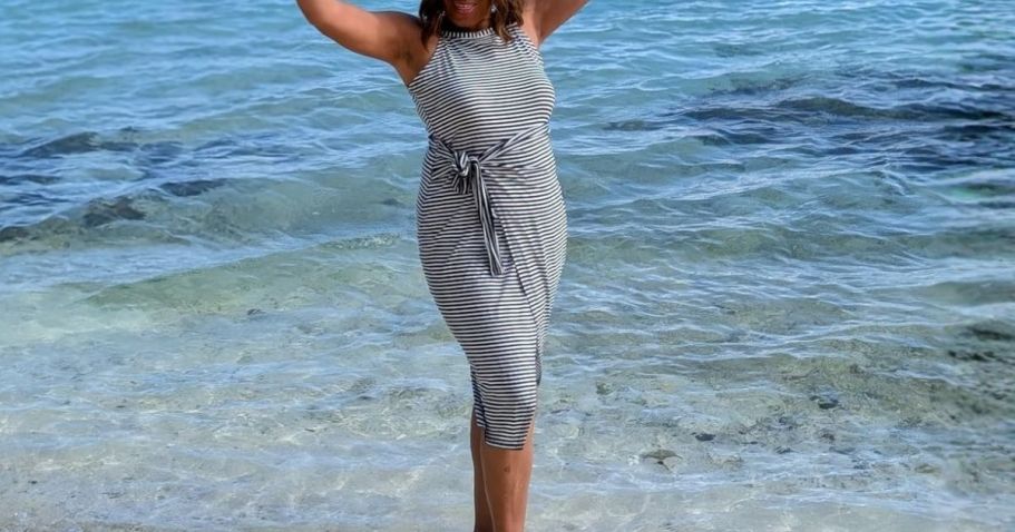 Up to 70% Off Comfy Casual Midi Dresses on Amazon