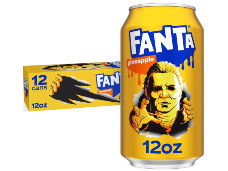 Fanta Pineapple Soda 12oz 12-Pack - Halloween