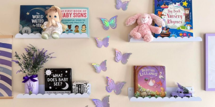 FOUR Metal Floating Shelves Only $8.74 on Amazon (Reg. $33)