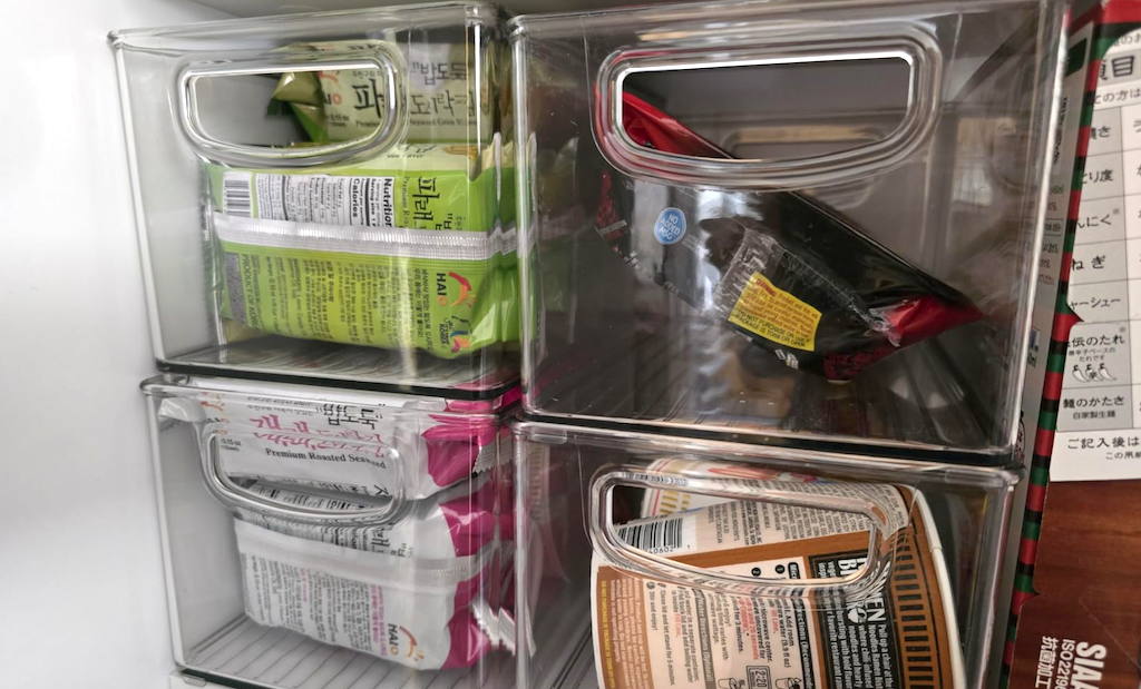 fridge bins