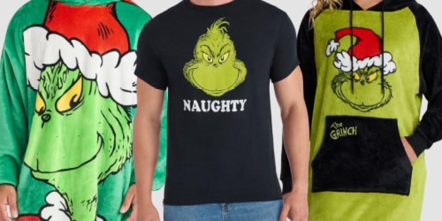 Walmart Dropped New Grinch Clothes & Pajamas