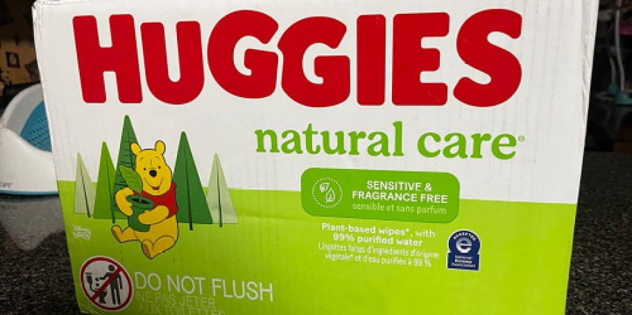 Huggies Natural Care Baby Wipes 560-Count Box Just $11.88 Shipped on Amazon
