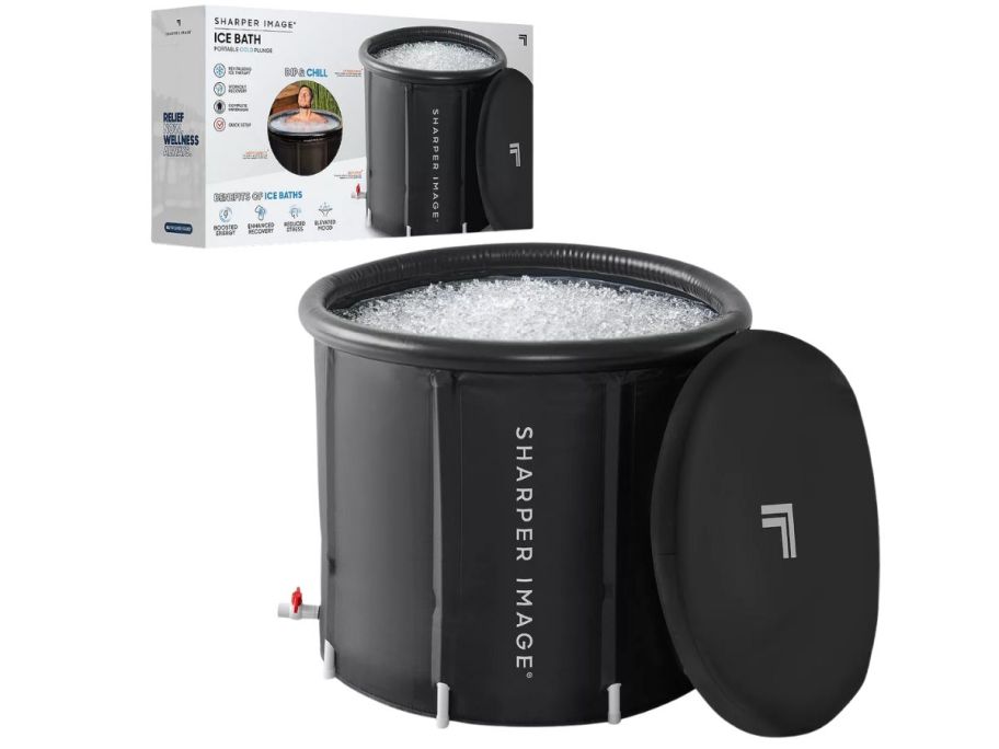 Sharper Image Portable Ice Bath Cold Plunge Tub