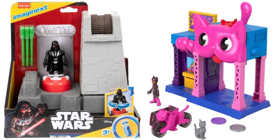 imaginext star wars and cat woman
